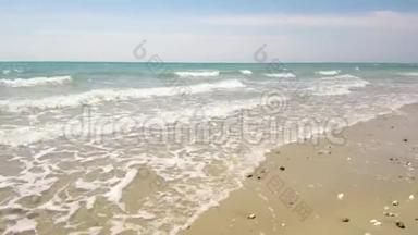 夏季令人惊叹的沙滩，希腊哈尔<strong>基迪基</strong>，尼亚伊拉克利亚